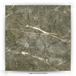 Piso Cerâmico "A" 60x60 Illuminato Cinza Retificado Ceral