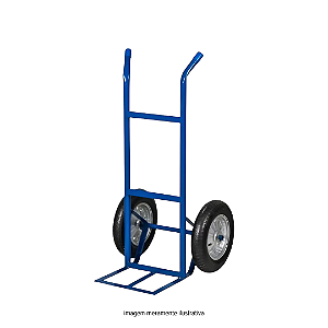 Carrinho De Carga 150 kg Roda Maciça Ref. 15A