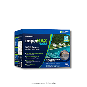 Impermax 7000 Impermeabilizante Flexível Fibras 18 kg Votoran