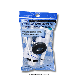 Kit Mecanismo Universal Completo Para Caixa Acoplada Ref.5125 Lotus