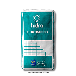 Argamassa Contrapiso 20 kg Cinza Hidra