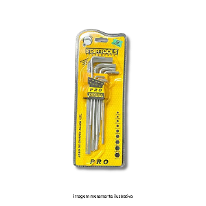 Jogo Chave Allen 9 Peças 1,5 - 10MM Startools
