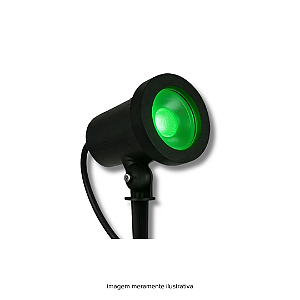 Espeto Jardim Verde 5W Bivolt Rajix