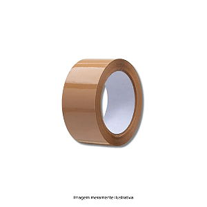 Fita Embalagem Marrom 45MMX40 Rajix