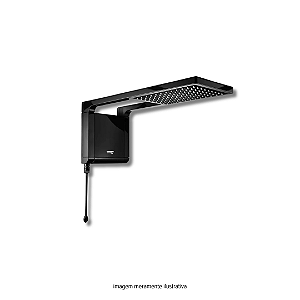 Ducha Acqua Storm Preto 5500W 127V Lorenzetti