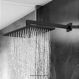Ducha Loren Quadra Black B16 Lorenzetti