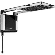 Ducha Storm Preto/Crom 7000W 220W Lorenzetti
