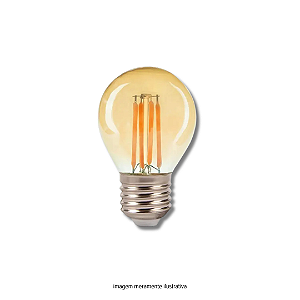 Lâmpada Led Retrô 4W 2400K ZLED