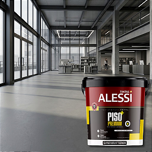 Tinta Piso Acrílica Premium Concreto 18 L Alessi