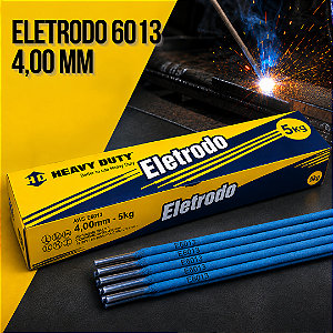 Eletrodo de Solda Revestido 4,00 mm E6013 5 kg Heavy Duty