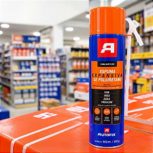Espuma Expansiva de Poliuretano 500 ml 350 g Autofix