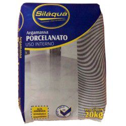 Argamassa Silaqua 20KG Cinza Porcelanato