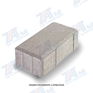 Paver 10X20X6 Cinza