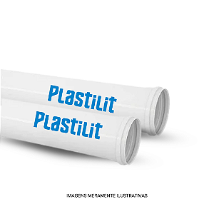 Tubo Esgoto 100MM Barra 6M Plastilit
