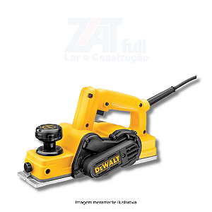 Plaina Elétrica 550W 1mm (1/16") 127V Dewalt