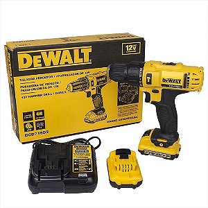 Furadeira / Parafusadeira  de Impacto 2 Bat. 12V Bivolt DCD716D2-BR  DEWALT