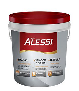 Alessi Grafiato Textura Rústica 25kg Branco