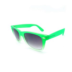Óculos de Sol Prorider Retrô Degradê Verde e com Lente Degradê Fumê - B88-1109-1