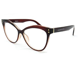 Óculos de grau pronto Prorider Concept Readers Marrom Gatinho - MGTPRCR