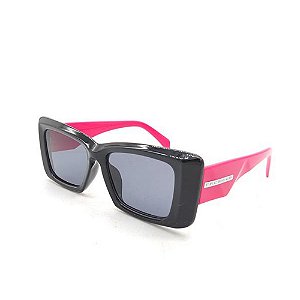 Óculos Prorider - Solar Rosa e Preto com Lentes Fumê- 2025PR