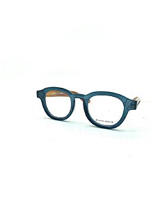 Prorider Trend Collection- receituário Marrom e Azul com lente de apresentação