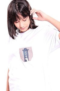 Camiseta Prorider Zeno On Branca com Bolso Pequeno estampado - ZOCAM19