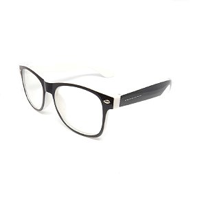 Óculos de Grau Prorider Infantil Preto e Branco - 18252