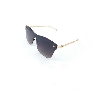 Óculos Solar Prorider Dourado Com Lente Degradê Fumê - H01949-C1