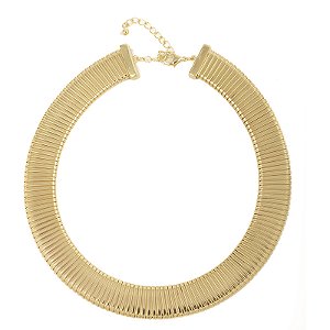 CHOKER MOLA MÉDIA DOURADA ROSANA BERNARDES