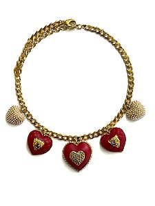 COLAR HEART LOVE WILD NÁDIA GIMENES