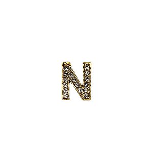 BOTTON LETRA N DOURADO