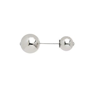 BROCHE ALFINETE BOLA METAL PRATEADO NADIA GIMENES