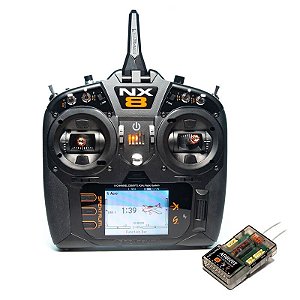 Rádio Spektrum NX8 8-Channel DSMX Transmitter AR8020T