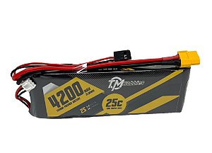 Bateria 4200mah 7,4v 25c Lipo Receptor Rx Servos Tm Hobbies