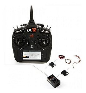 Radio Spektrum Rc Ix12 2.4ghz Dsmx 12-ch Ar9030t Spm12000