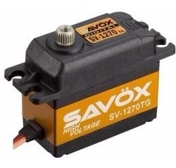 SERVO DIGITAL SAVOX SV-1270 TG (HIGH VOLTAGE, 7.4 VOLTS, 35Kg-cm)