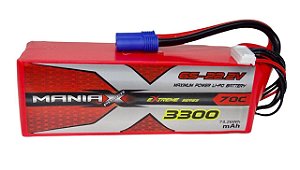 ManiaX 22.2V 3300mAh 70C Lipo Battery Pack