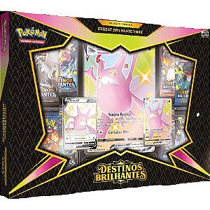 Box Pokémon Coleção Premium Batalha Deoxys VMax e V-Astro