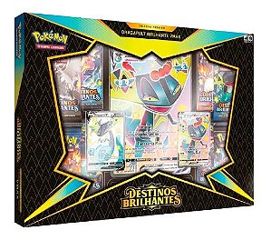 Coleção de Batalha Pokemon Box Premium Vmax e V-Astro 50 Cartas