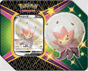 Lata Evoluções de Eevee Herois Espeon V Pokemon TCG Original Copag