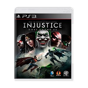 Injustice Gods Among Us PS3 (USADO)