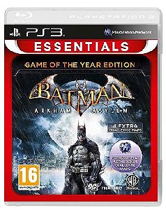 Batman Arkham Asylum Game of the Year Edition Ps3 (USADO