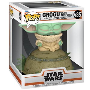 Funko Pop Deluxe - The Mandalorian Grogu Using the Force 485