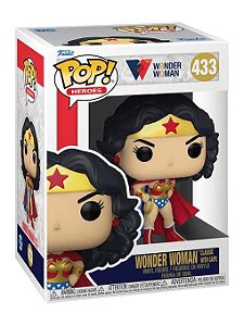 Funko Pop! Wonder Woman 80TH Classic With Cape 433