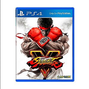 Street Fighter V - Ps4 SEM LABEL (USADO)
