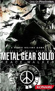 Metal Gear Solid: Peace Walker PSP (USADO) Sem capa