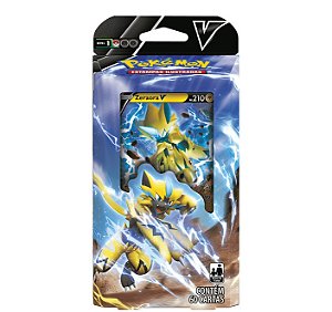 Box Pokemon Card Baralho Infernape +Batalha De Liga Mew Vmax - Loja Zuza  Brinquedos