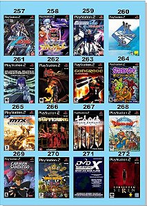 Catálogo Jogos Playstation 2 (Ps2) - 721 à 736 - Fenix GZ - 16 anos no  mercado!