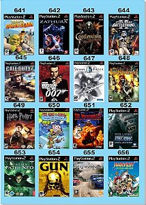 Catálogo Jogos Playstation 2 (Ps2) - 753 à 768 - Fenix GZ - 16 anos no  mercado!