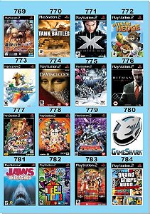 Catálogo Jogos Playstation 2 (Ps2) - 721 à 736 - Fenix GZ - 16 anos no  mercado!